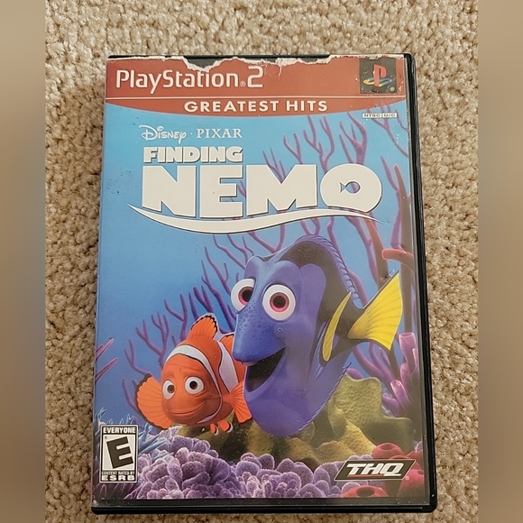 Finding Nemo Greatest Hits Playstation 2 PS2 Video Game - Picture 1 of 10